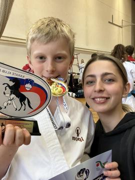 Tian Šakanović in Sara Lišinović